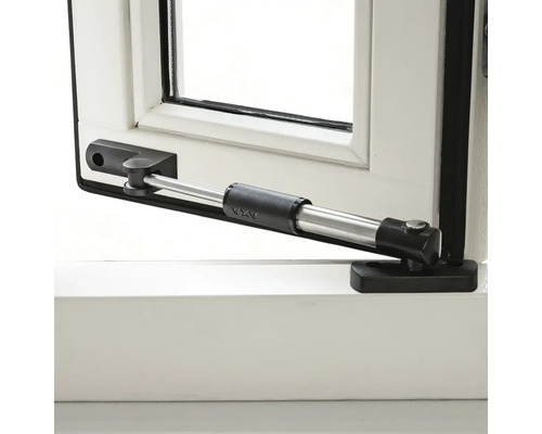 Raamopener om de openingshoek van het raam te beperken