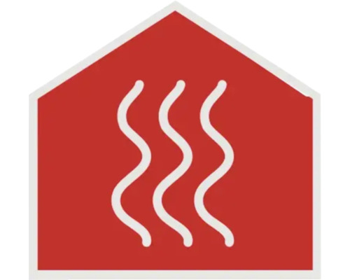 Symbool voor thermische isolatie