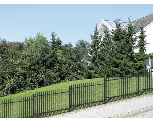 Metalen tuinomheining voor tuin en woonhuis