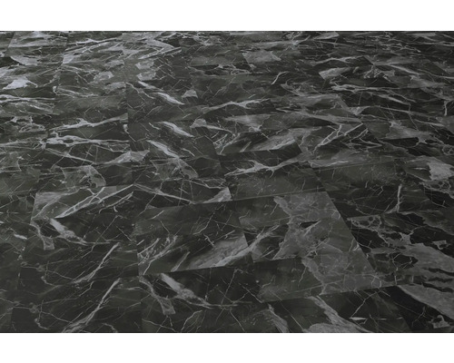 Gelegde vloer met marmerlook.