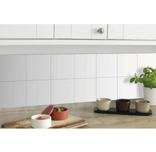 D-C-FIX Plaktegel PVC zelfklevend uni wit 15,2x15,2 cm 6 stuks
