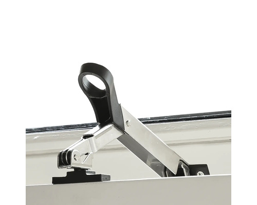 Raamvastzetter van metaal en kunststof