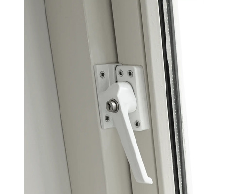 Raam met raamkruk en sluiting