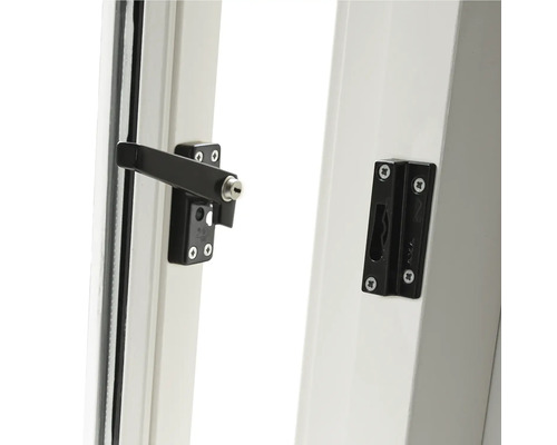 Raambeslag met slot voor verhoogde veiligheid