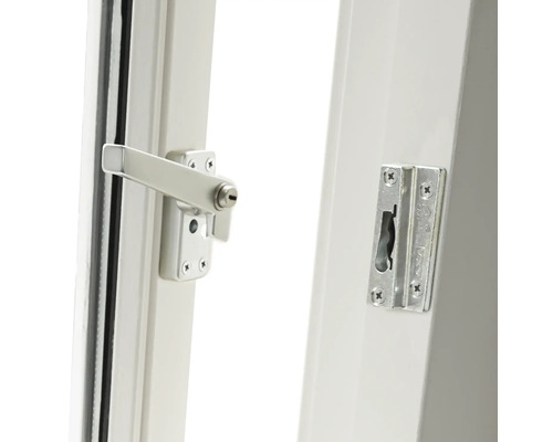 Raambeslag met afsluitbare handgreep