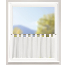 ELBERSDRUCKE Bistrogordijn Effecto wit 48x140 cm