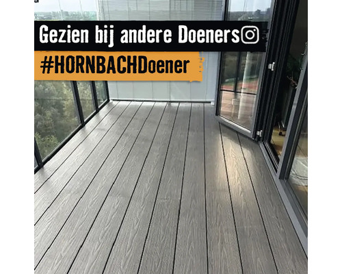 Terras met houten terrasplanken