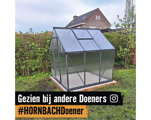 Kas in de tuin
