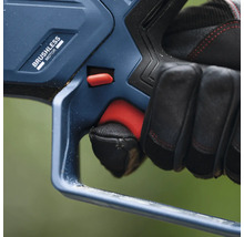 Bediening van een accuheggenschaar met borstelloze motor