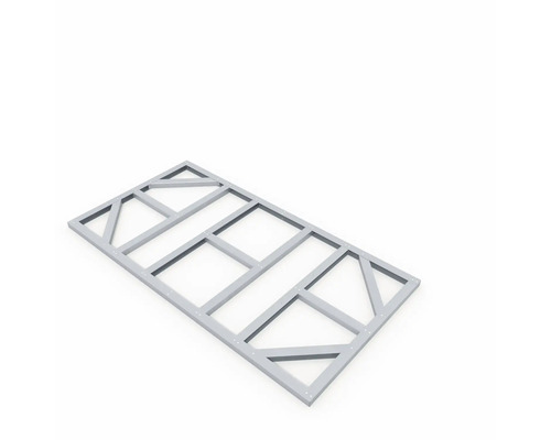 Metalen frameconstructie voor tuinhuisbouw