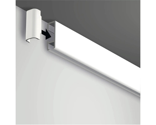 Installatie van een LED sierlijst op wand en plafond