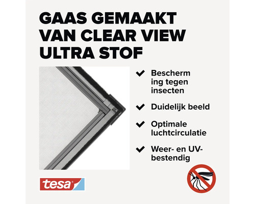 Tesa insectenhor Clear View Ultra gaas
