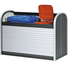Afvalcontainerbox met twee afvalcontainers