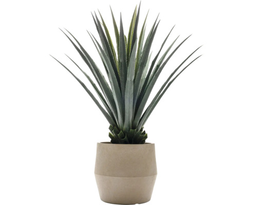 Kunstmatige agave in een pot