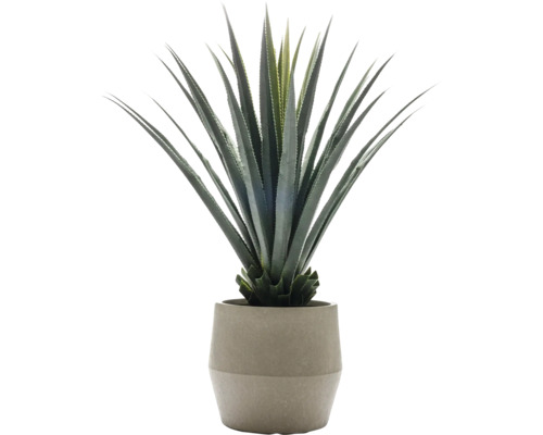 Kunstmatige agave in een pot