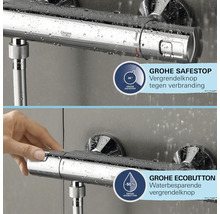 Grohe kraan met Safestop en Eco-Button functie