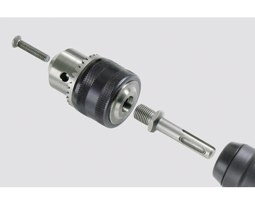 Boorkop met schroef en adapter voor boormachine