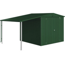 Tuinhuis met overkapping voor extra buitenopslag