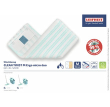 Leifheit Clean Twist M Ergo micro duo vloerreinigerhoes