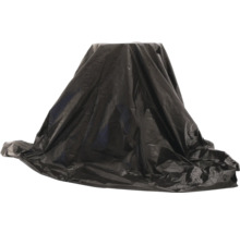 Afdekzeil over een object