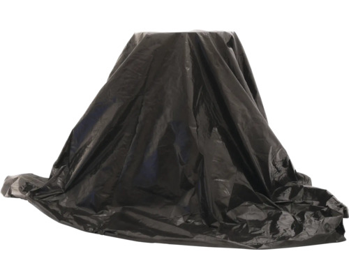 Afdekzeil over een object