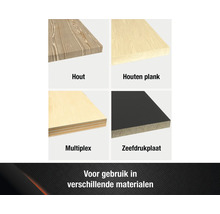 Overzicht van hout, houten plank, multiplex en zeefdrukplaat