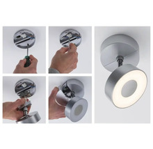 Montage-instructies voor een led-plafondlamp