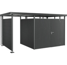 Tuinhuis met schuifdeur en zijelement