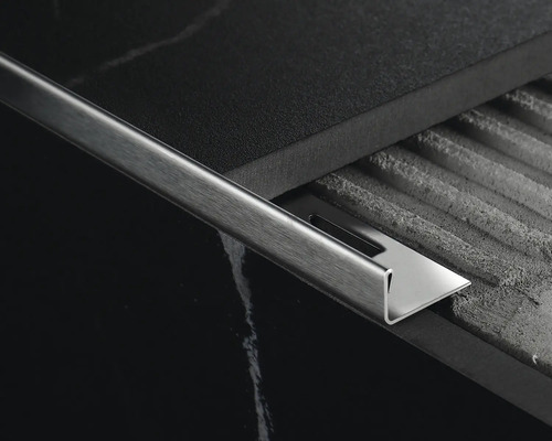 Roestvrijstalen tegelprofiel voor wandafwerking