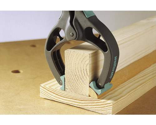 Wolfcraft eenhandsklem voor het bevestigen van houten werkstukken