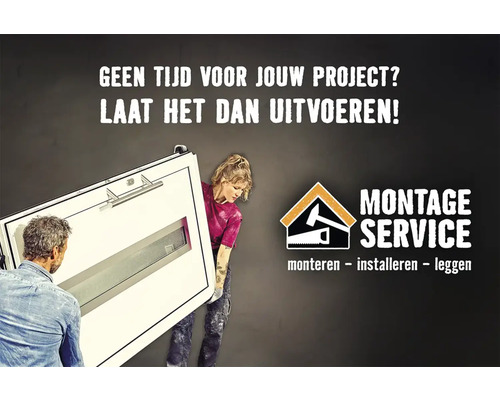 "Twee mensen dragen een deur