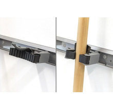 Wandhouder met gereedschapshouder voor het opbergen van gereedschap