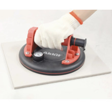 Tegel vacuümheffer met manometer en hand