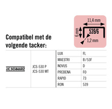 Compatibel met de volgende tackers: