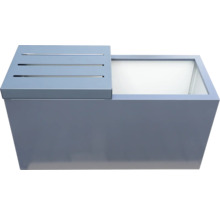 Plantenbak met afdekking