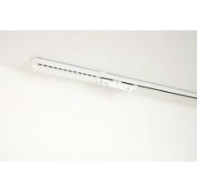 Gordijnrails met paneelwagen en bevestiging aan het plafond