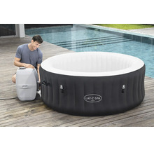 Opblaasbare Lay-Z-Spa Miami whirlpool met verwarming en filtersysteem in de tuin