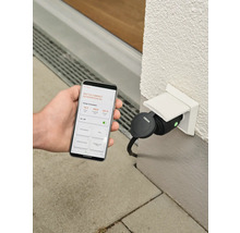 Osram slimme stekker voor buiten met app-bediening op smartphone