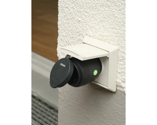 Osram Logo met buitenstopcontact met scharnierend deksel