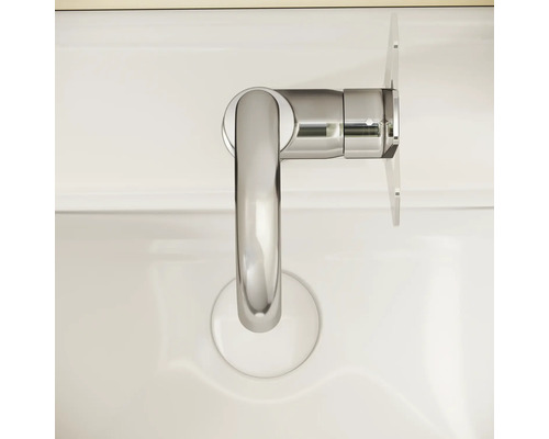 Verchroomde handgreep voor de badkamer