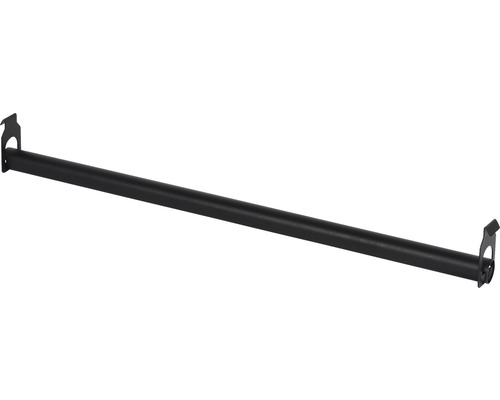 Metalen kledingroede met beugels