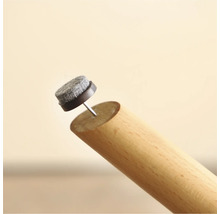 Viltglijder voor montage op een meubelpoot