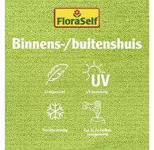 FloraSelf productkenmerken: binnen- en buitenshuis, lichtgewicht, UV-bestendig, vorstbestendig, gat in de bodem voorgeboord