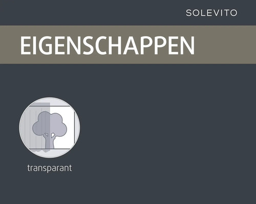 Solevito Eigenschappen: Transparant