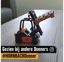 Model van een vorkheftruck