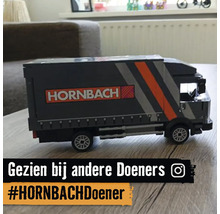 Hornbach vrachtwagenmodel van bouwstenen
