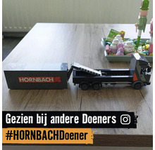 Hornbach vrachtwagenmodel met aanhanger