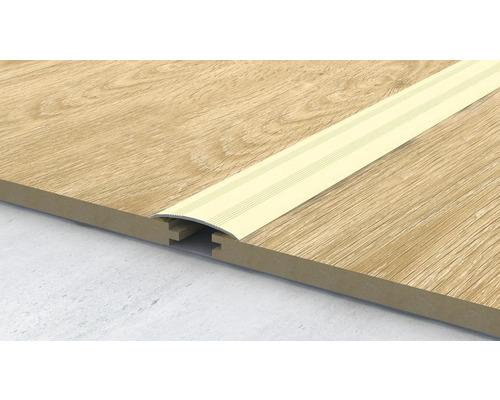 Overgangsprofiel tussen twee houten vloeren