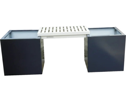 Geiger tafelbarbecue met twee plantenbakken