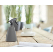 Plantenverstuiver op een houten tafel